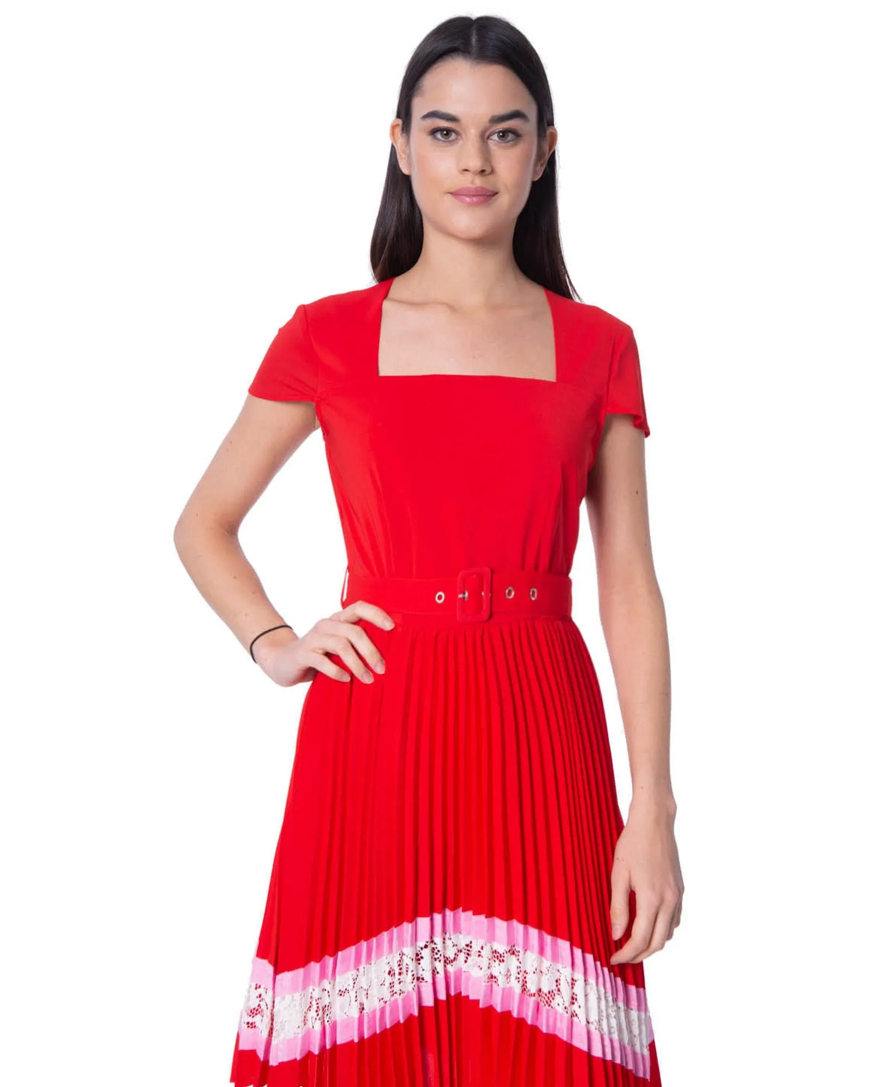 Dress with short sleeves PETERSBURG