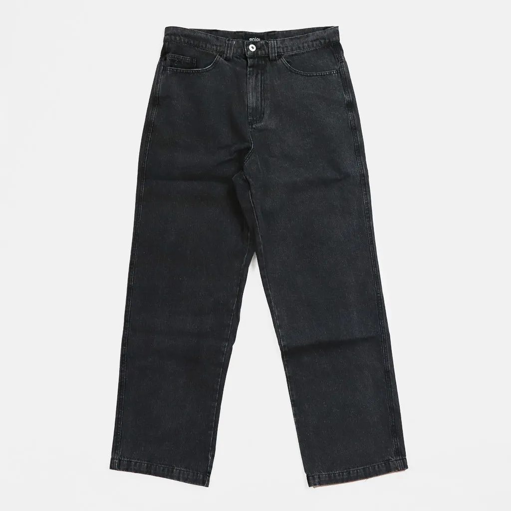 Enjoi Skateboards - Fader Denim Jeans - Charcoal