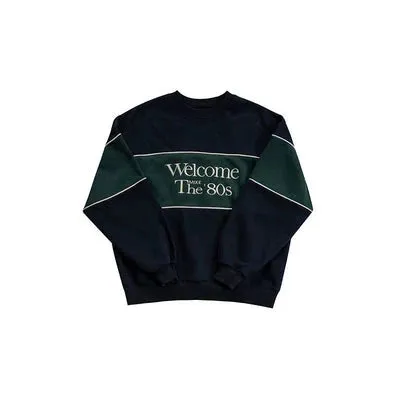 Fashionkova 80's Print Loose Sweatshirt