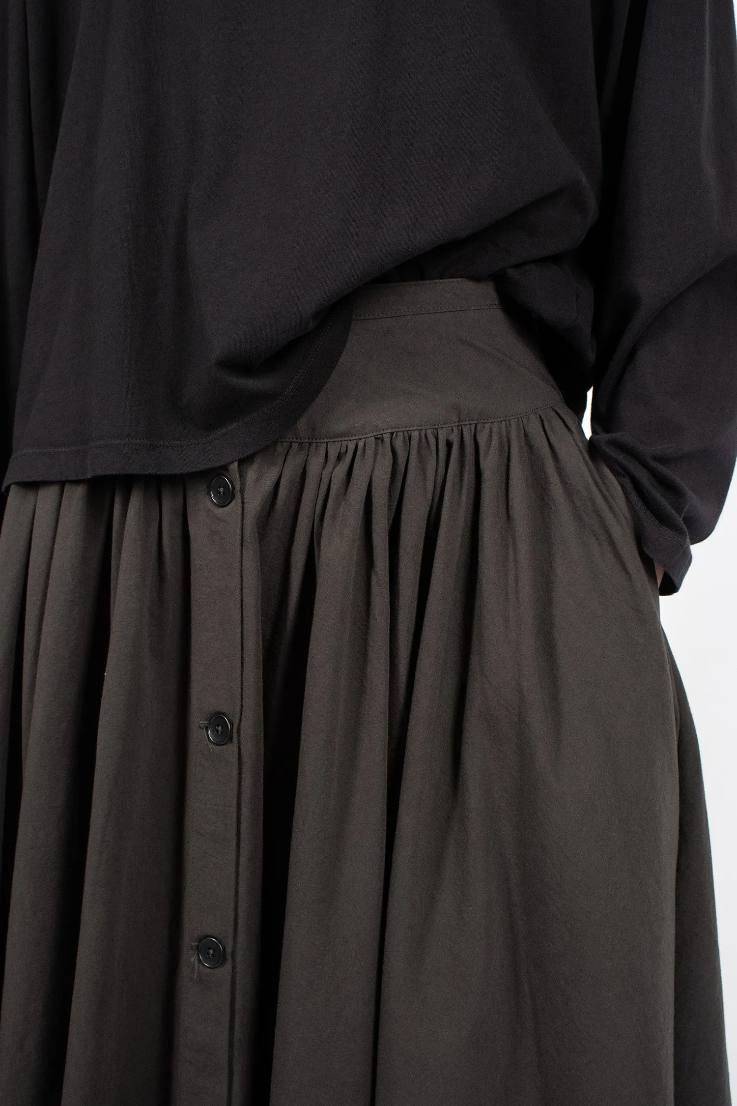 FBK04 Circular Skirt Dark Grey
