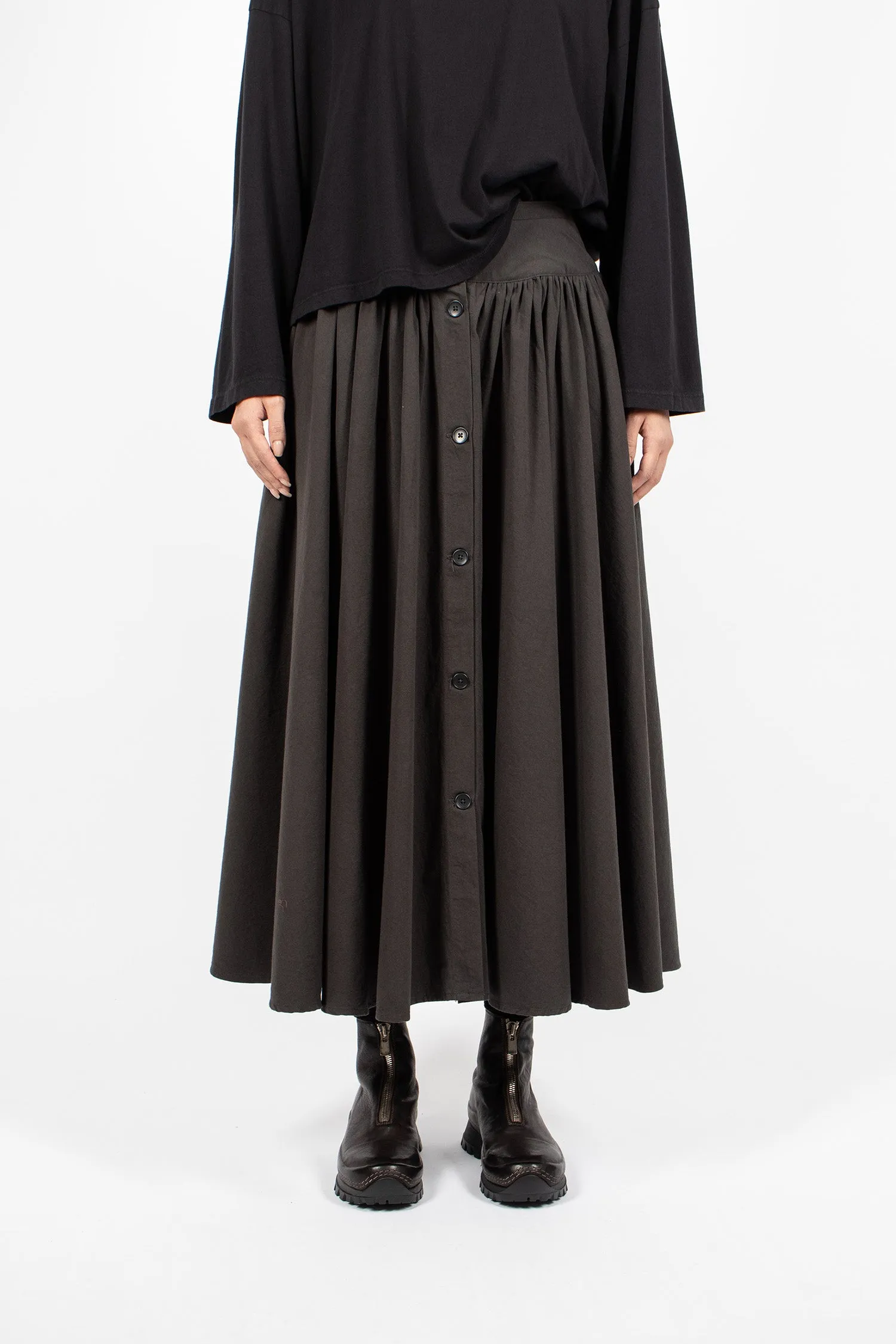 FBK04 Circular Skirt Dark Grey