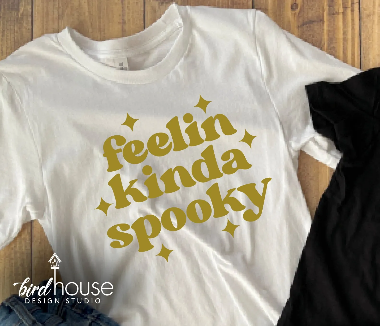Feelin Kinda Spooky Shirt, Cute Halloween Tee