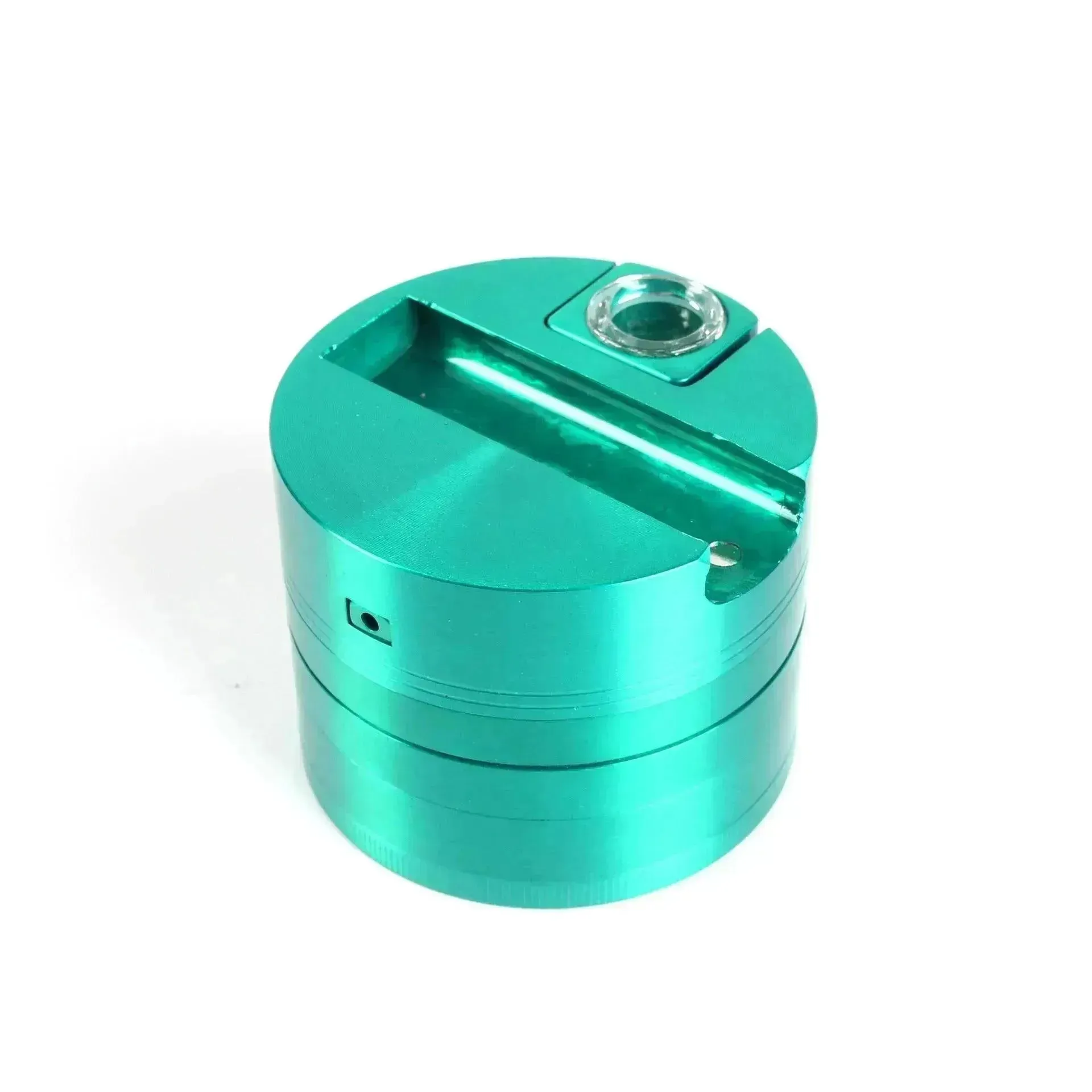Five-Layer 75mm Zinc Alloy Herb Grinder for Smoking