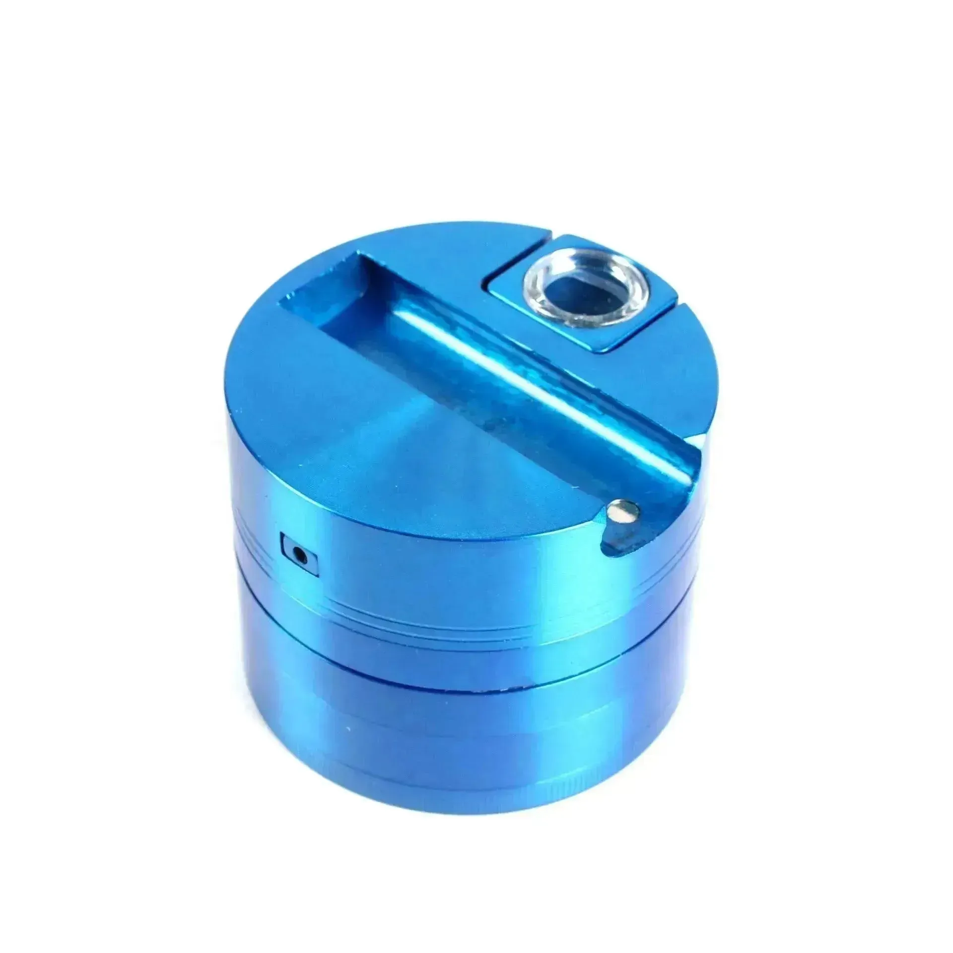 Five-Layer 75mm Zinc Alloy Herb Grinder for Smoking