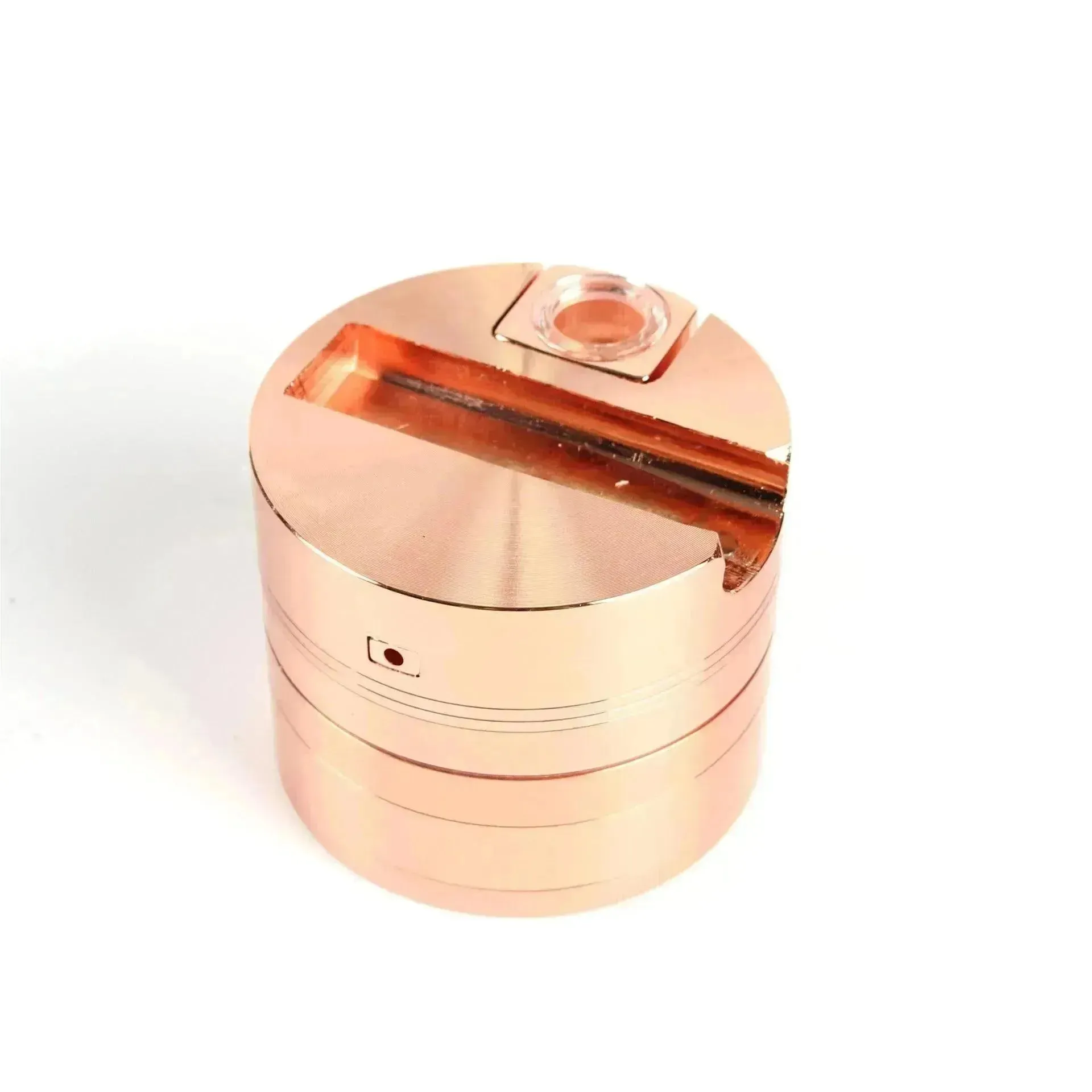 Five-Layer 75mm Zinc Alloy Herb Grinder for Smoking