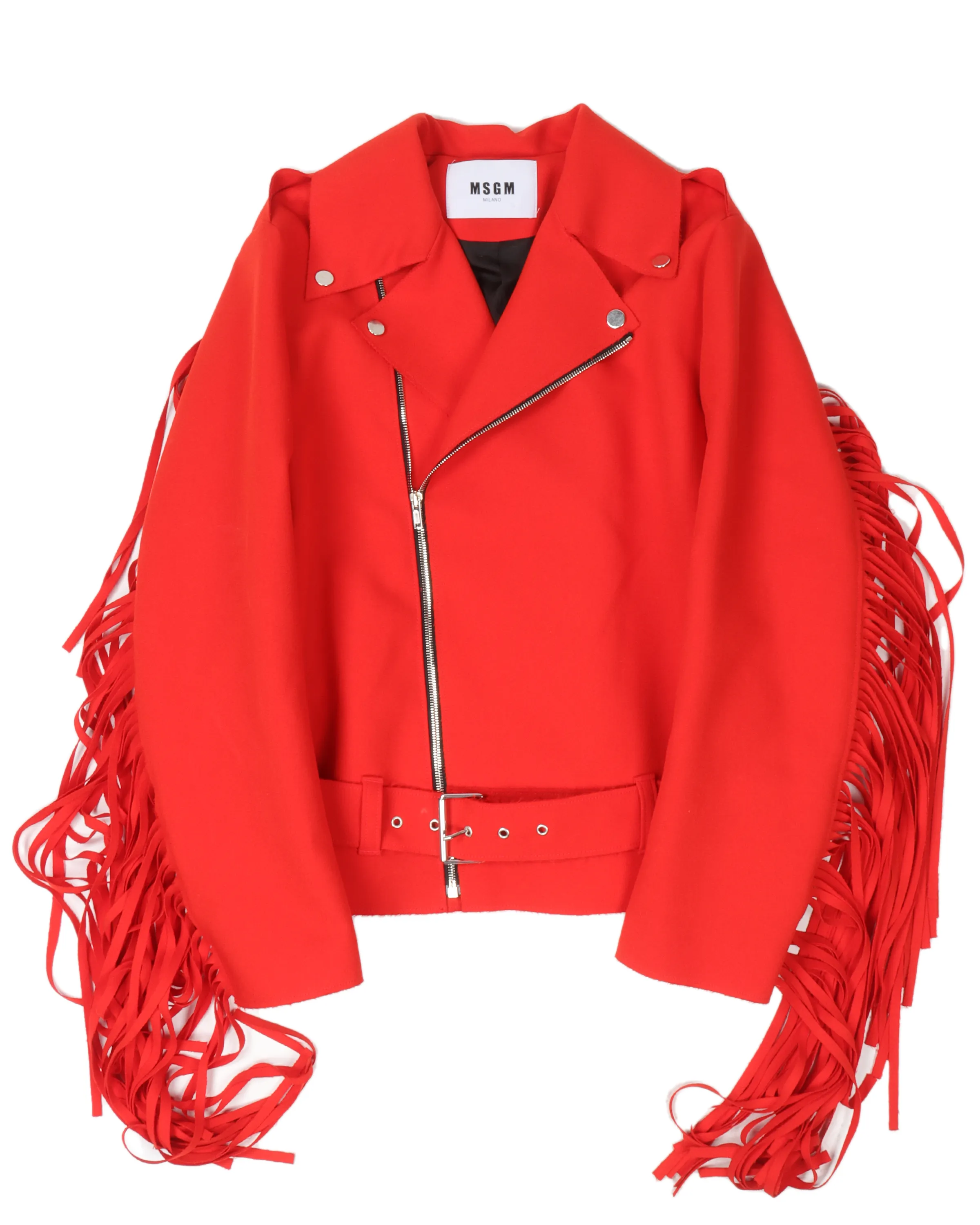 Fleece Fringe Jacket