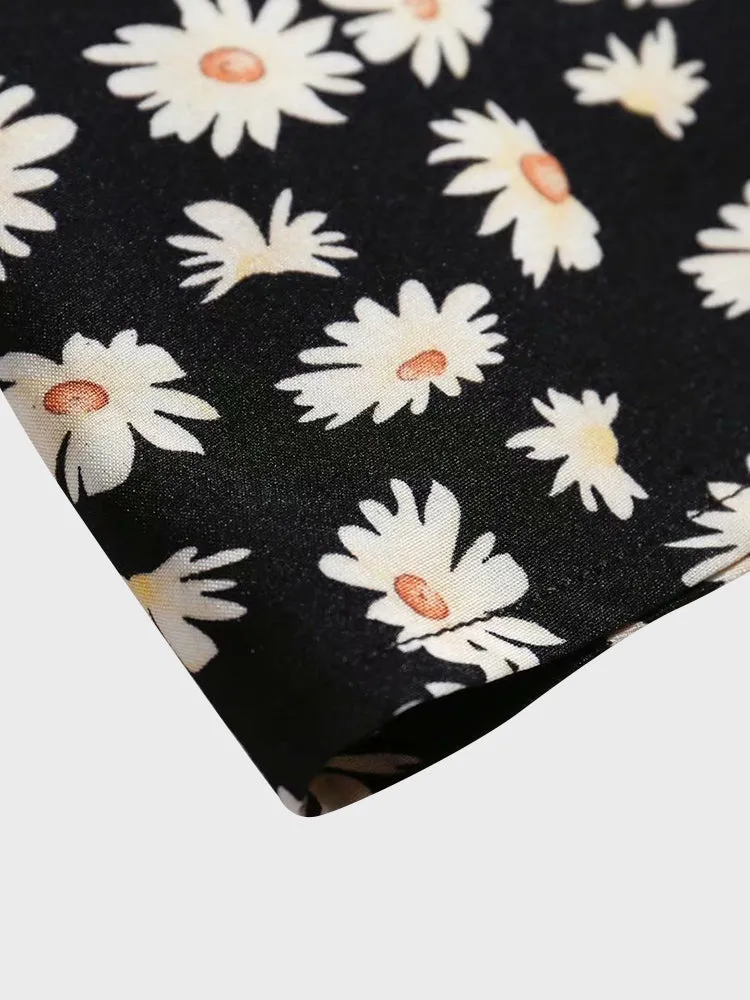 Floral Mini Summer Skirt for Women