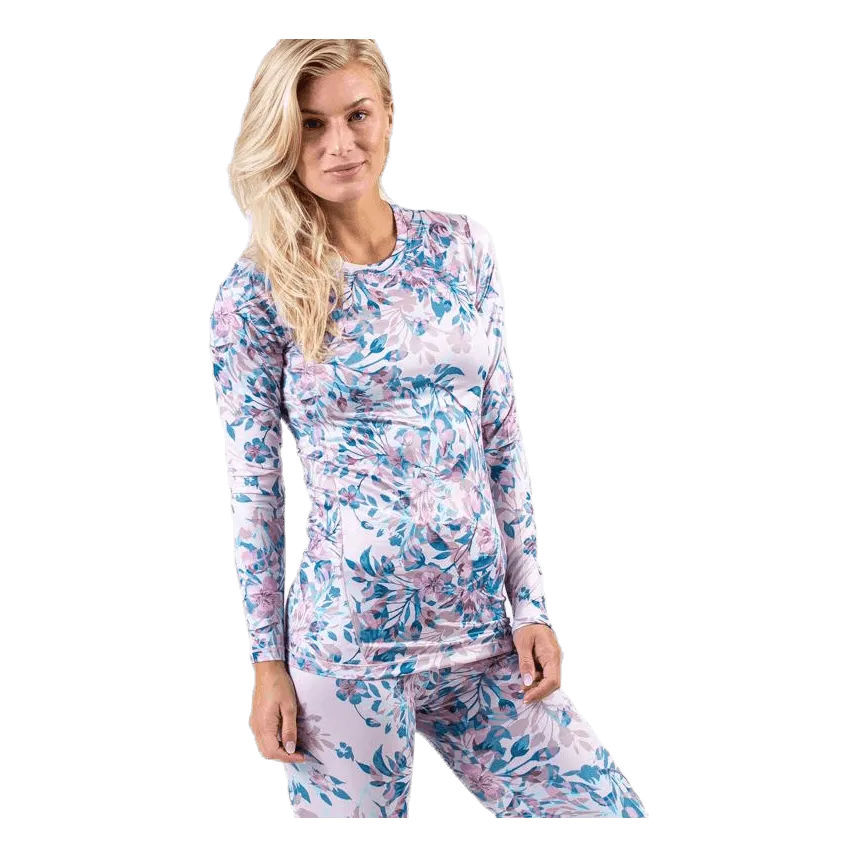 Forget-Me-Not Printed L/S Tee Patterned