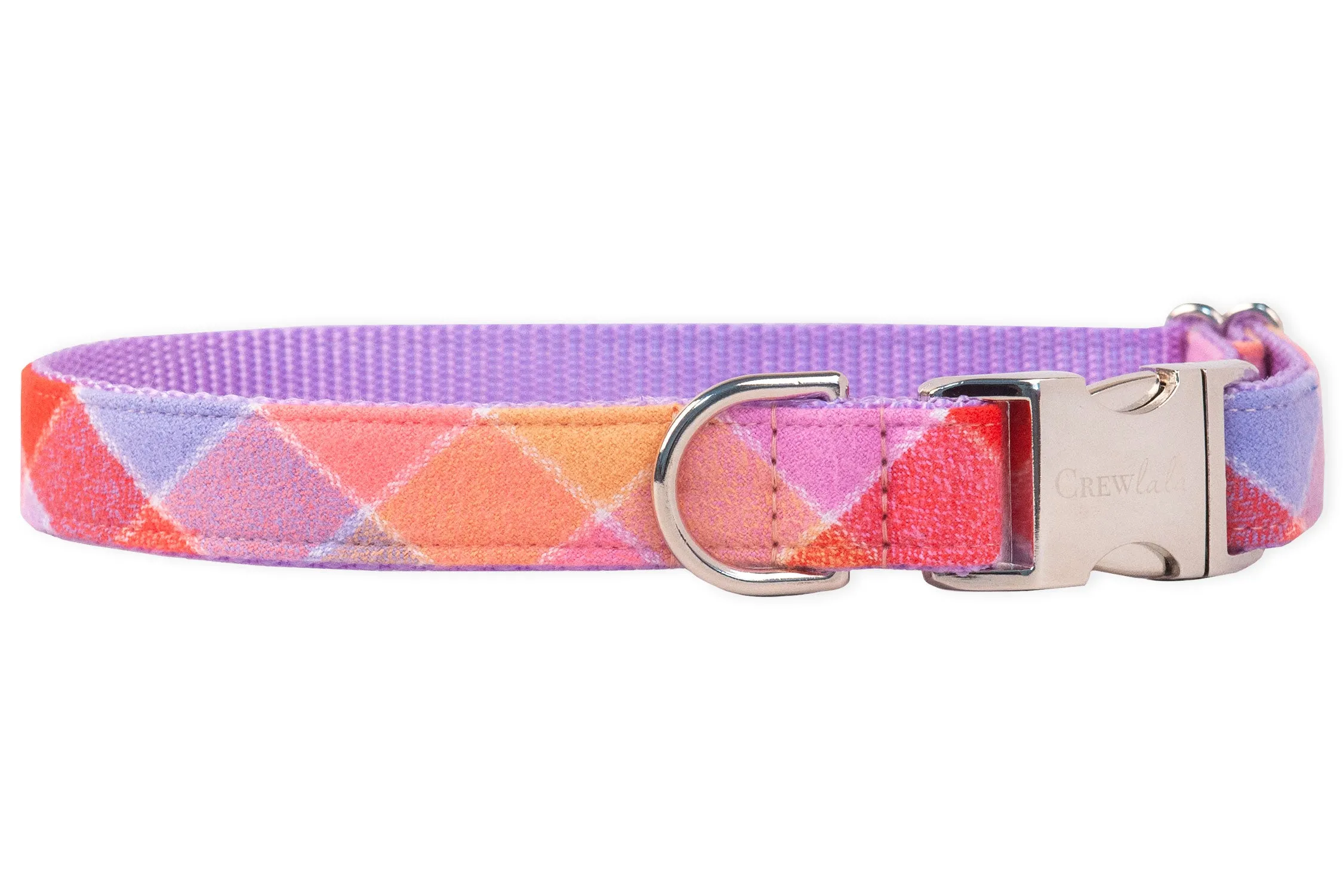 Fruit Punch Flannel Dog Collar