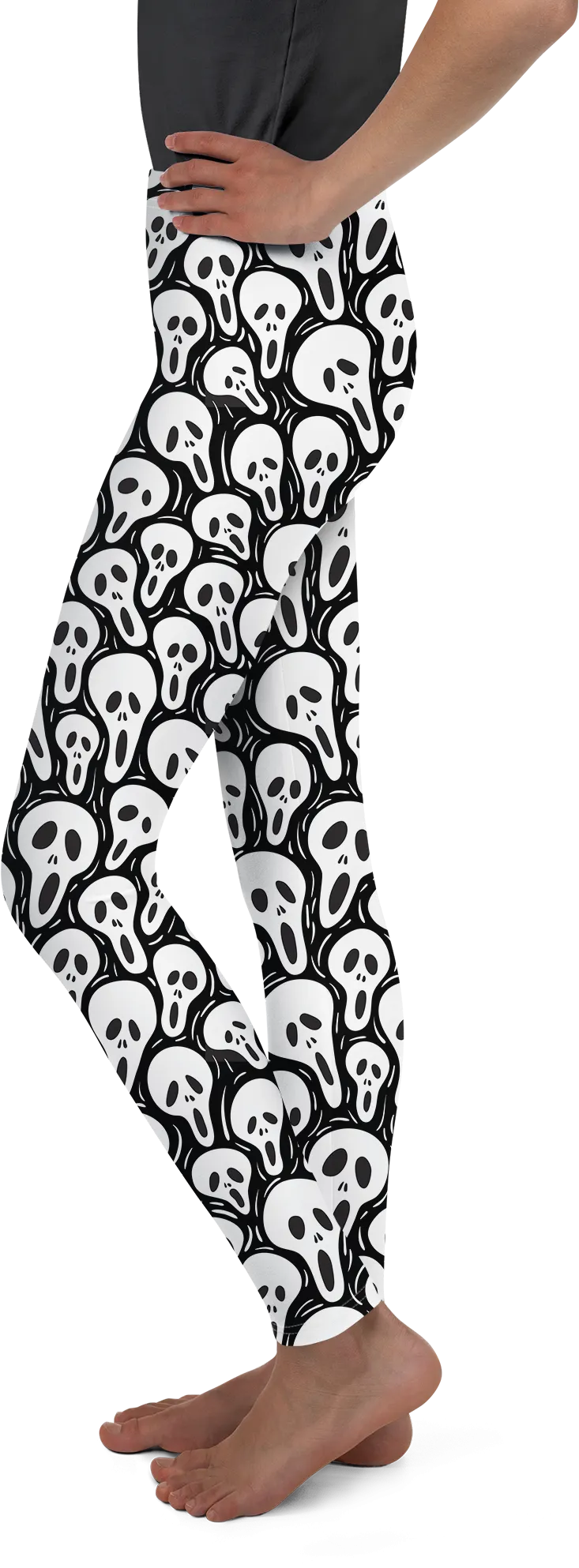Ghost Face Youth Leggings