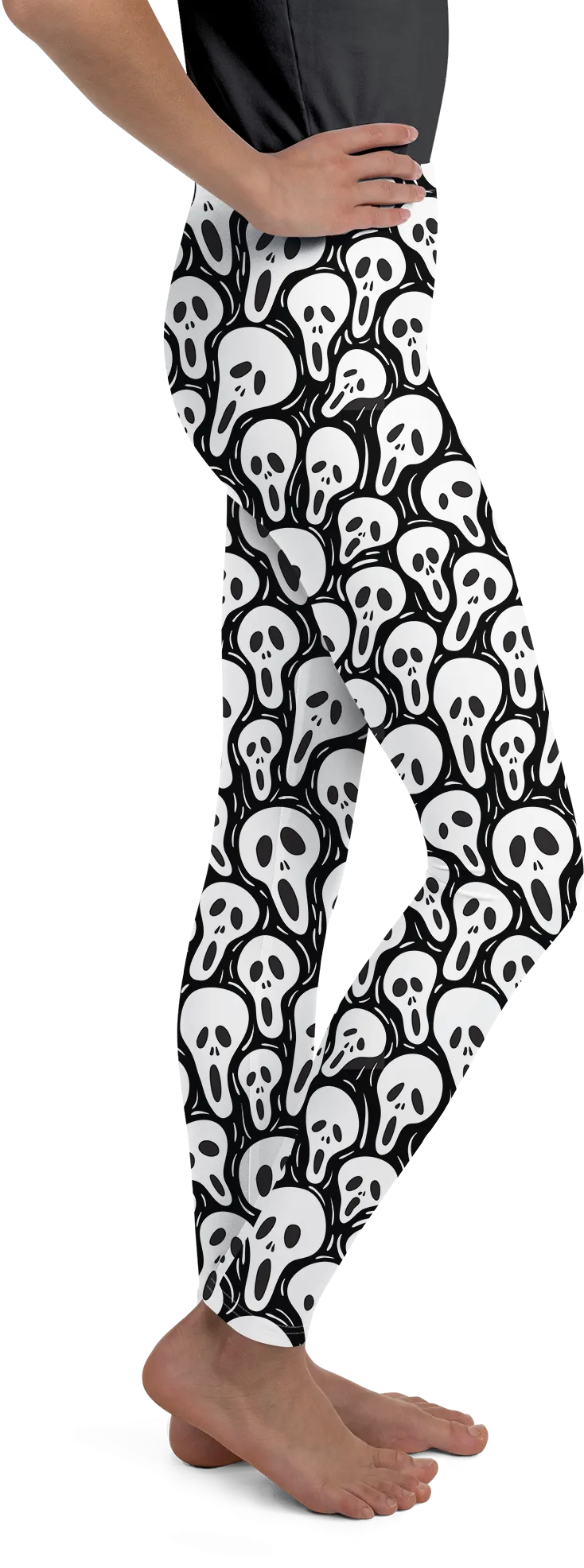 Ghost Face Youth Leggings