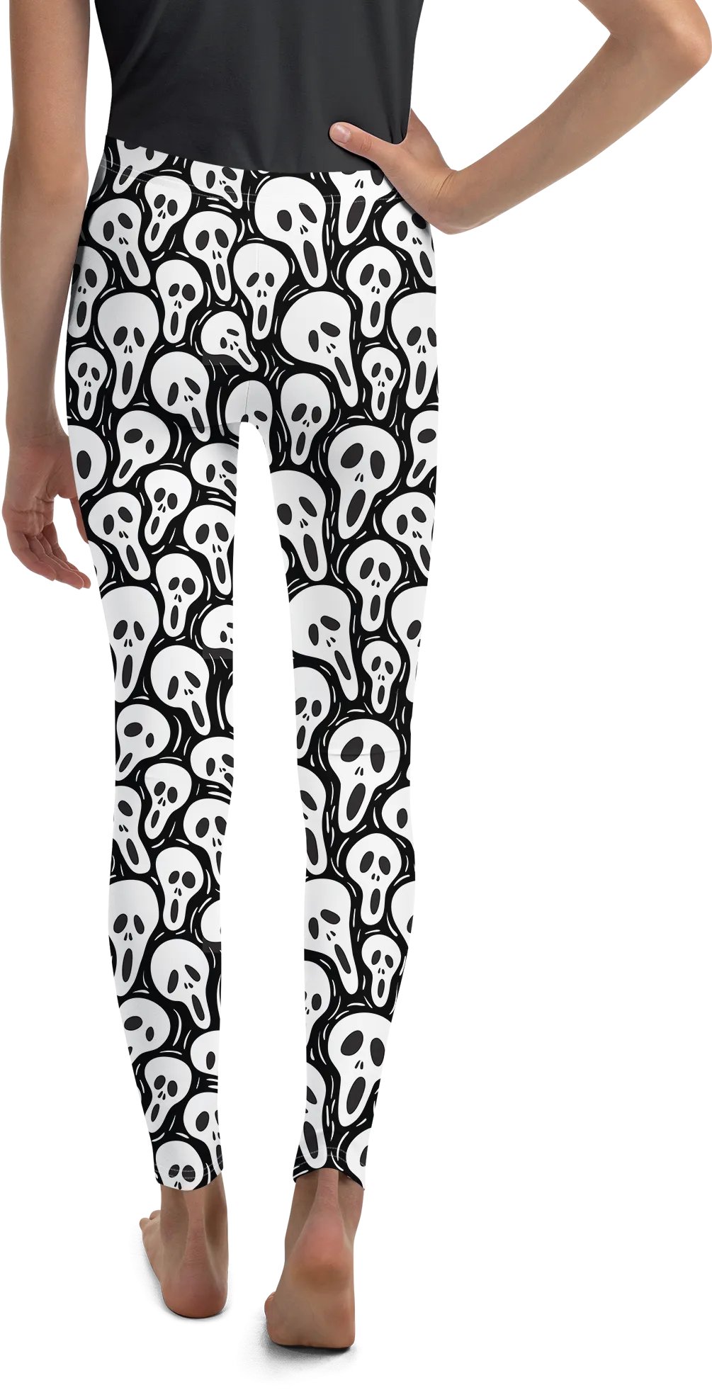 Ghost Face Youth Leggings