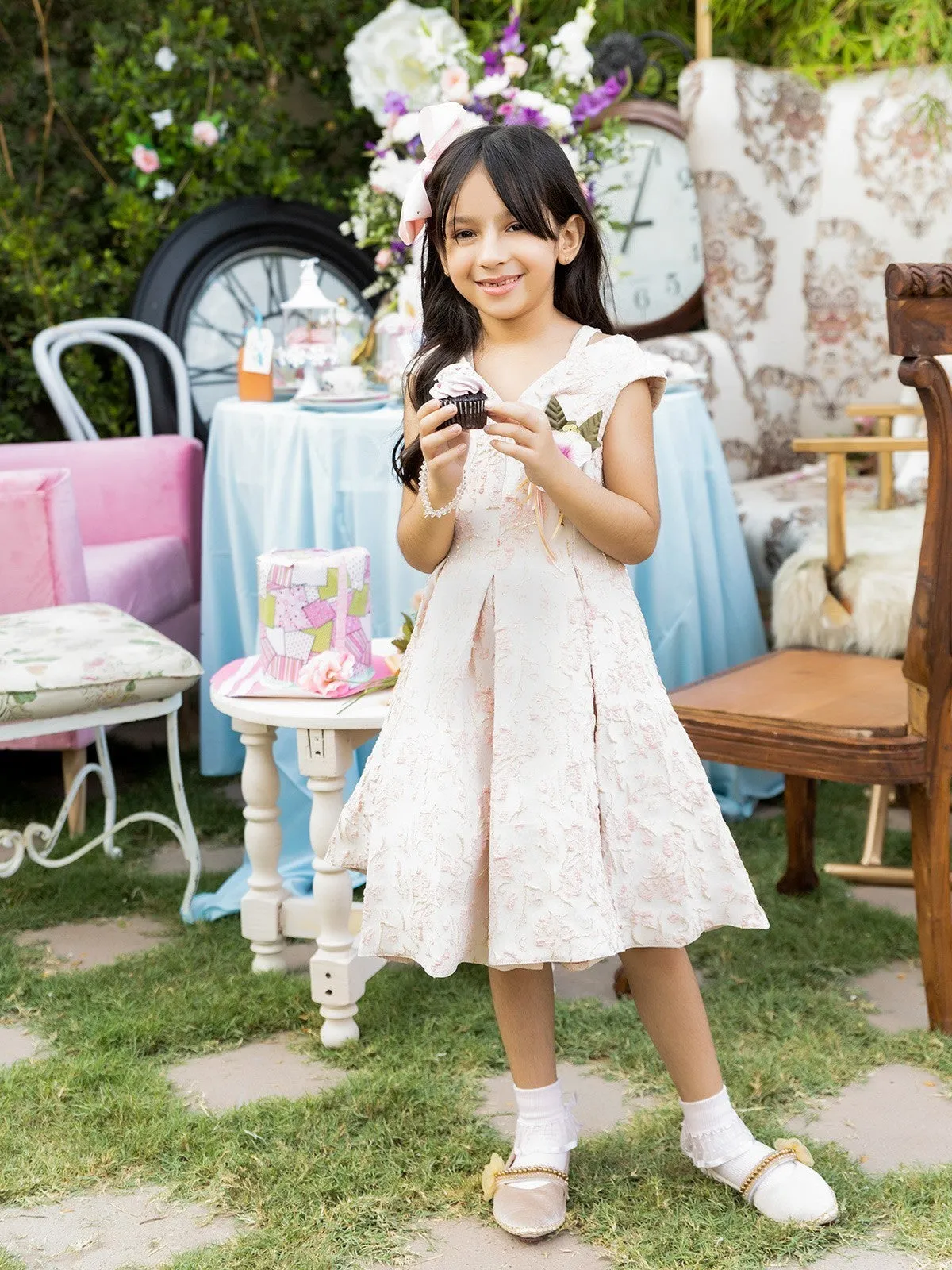 Girl's Pink Frock - EGTF21S-0845
