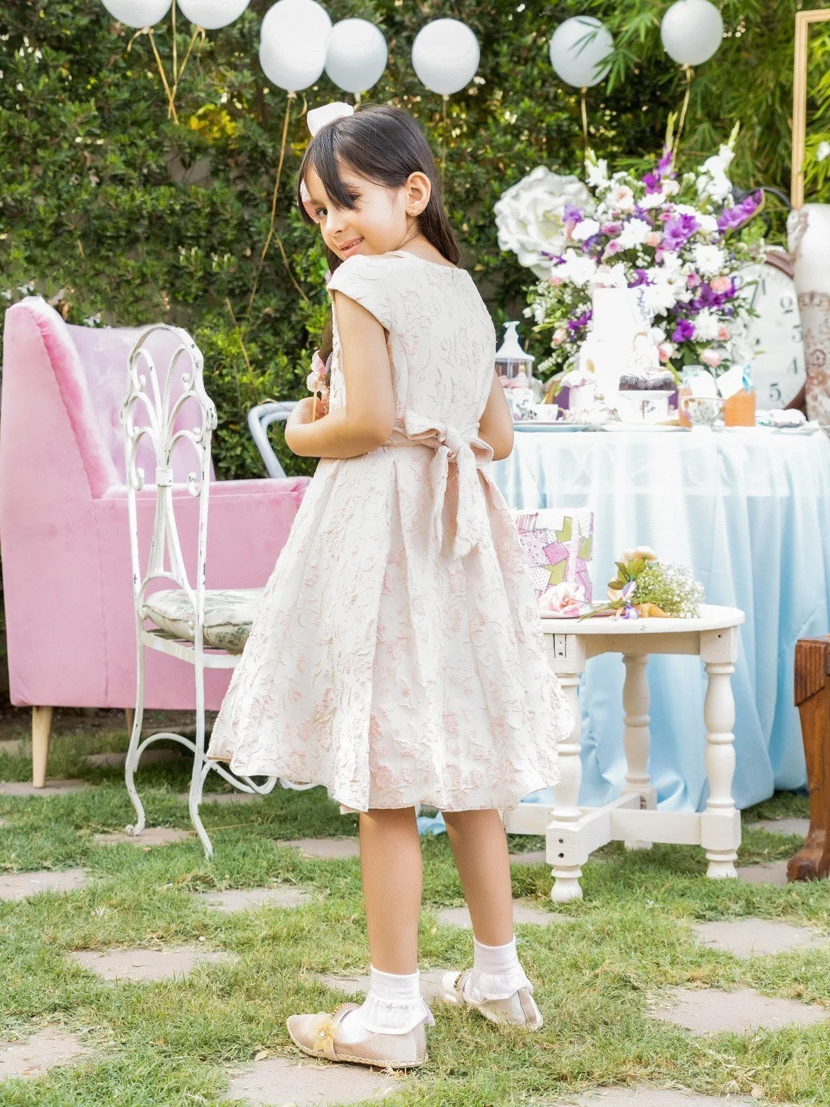 Girl's Pink Frock - EGTF21S-0845