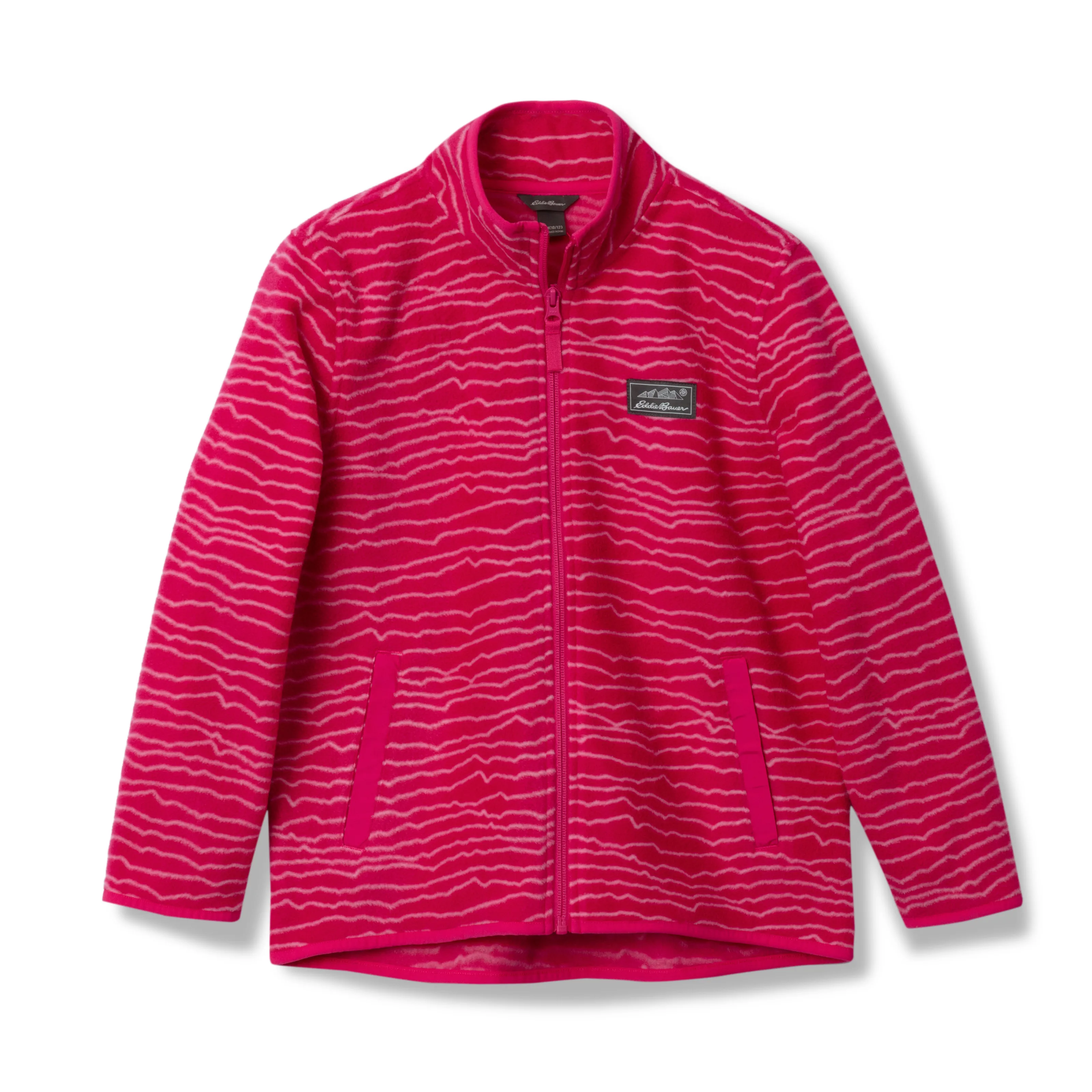 Girls Quest Fleece Full Zip Jacket - Print