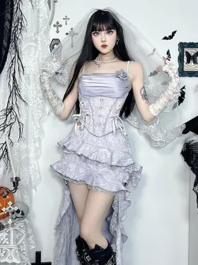 Gothic lolita angelic cami / layered skirt
