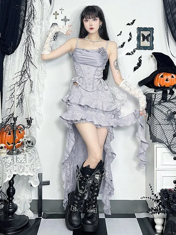Gothic lolita angelic cami / layered skirt