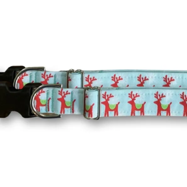 Happy Reindeer Christmas Collar