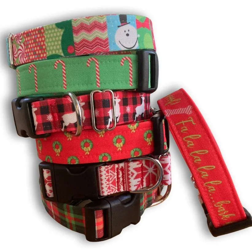 Happy Reindeer Christmas Collar