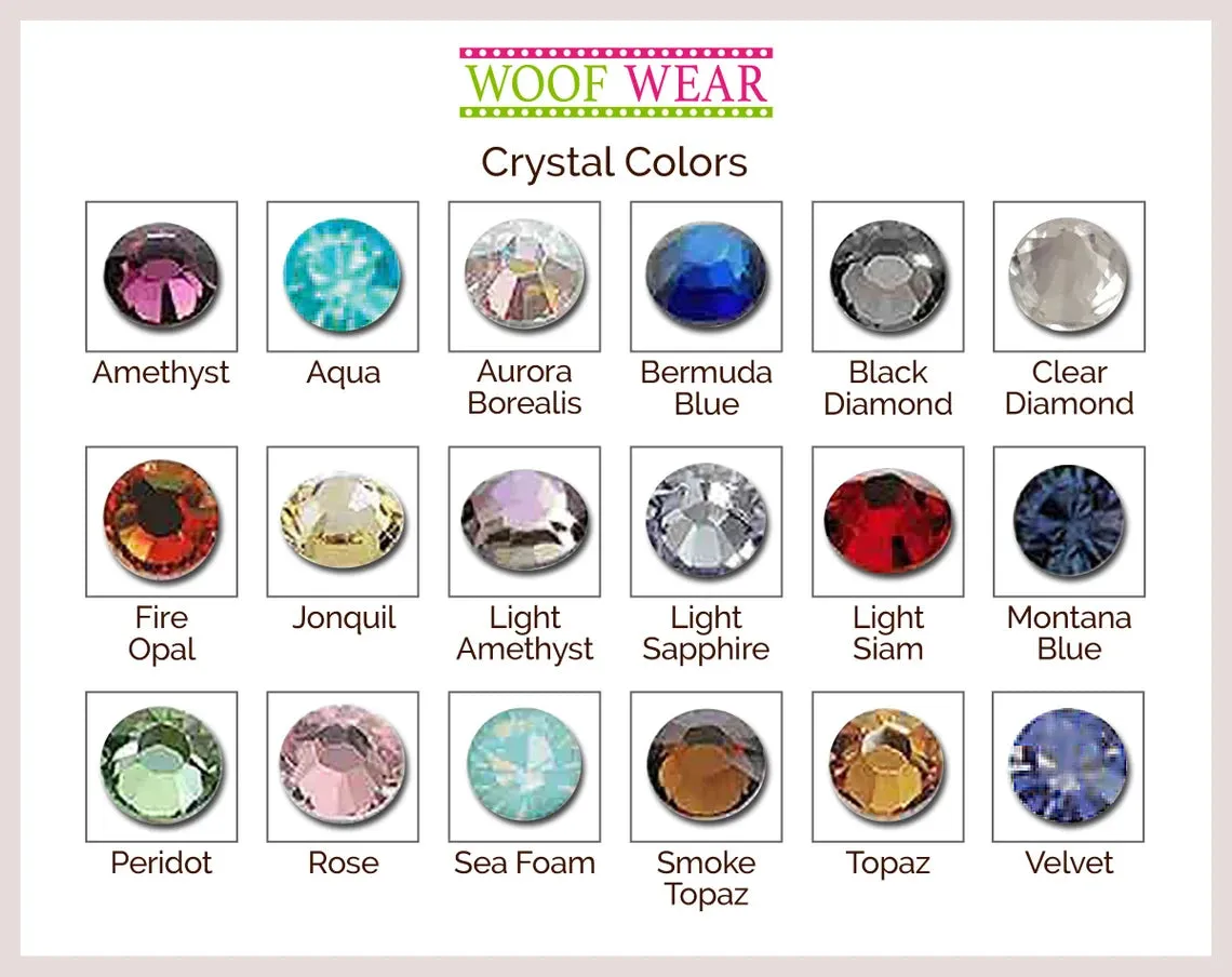 Heart & Crystal Collar