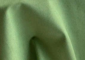High-End Calming Fern Green Pinwale Cotton Corduroy (Made in Italy)