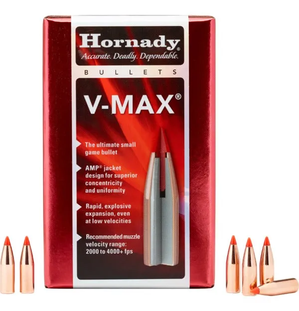 Hornady V-Max 30 Cal 110gr Projectiles - 100pk