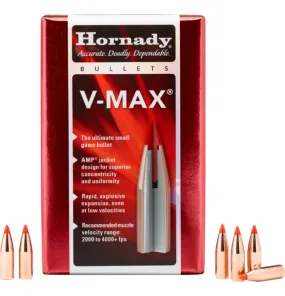 Hornady V-Max 30 Cal 110gr Projectiles - 100pk
