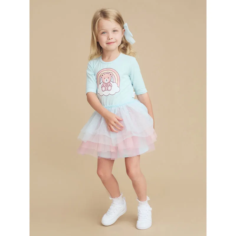 Huxbaby Cloud Bear Layered Ballet Dress