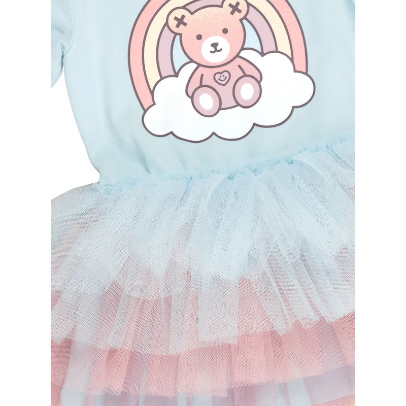 Huxbaby Cloud Bear Layered Ballet Dress