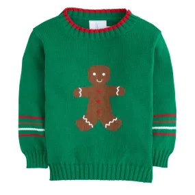Intarsia Sweater - Gingerbread