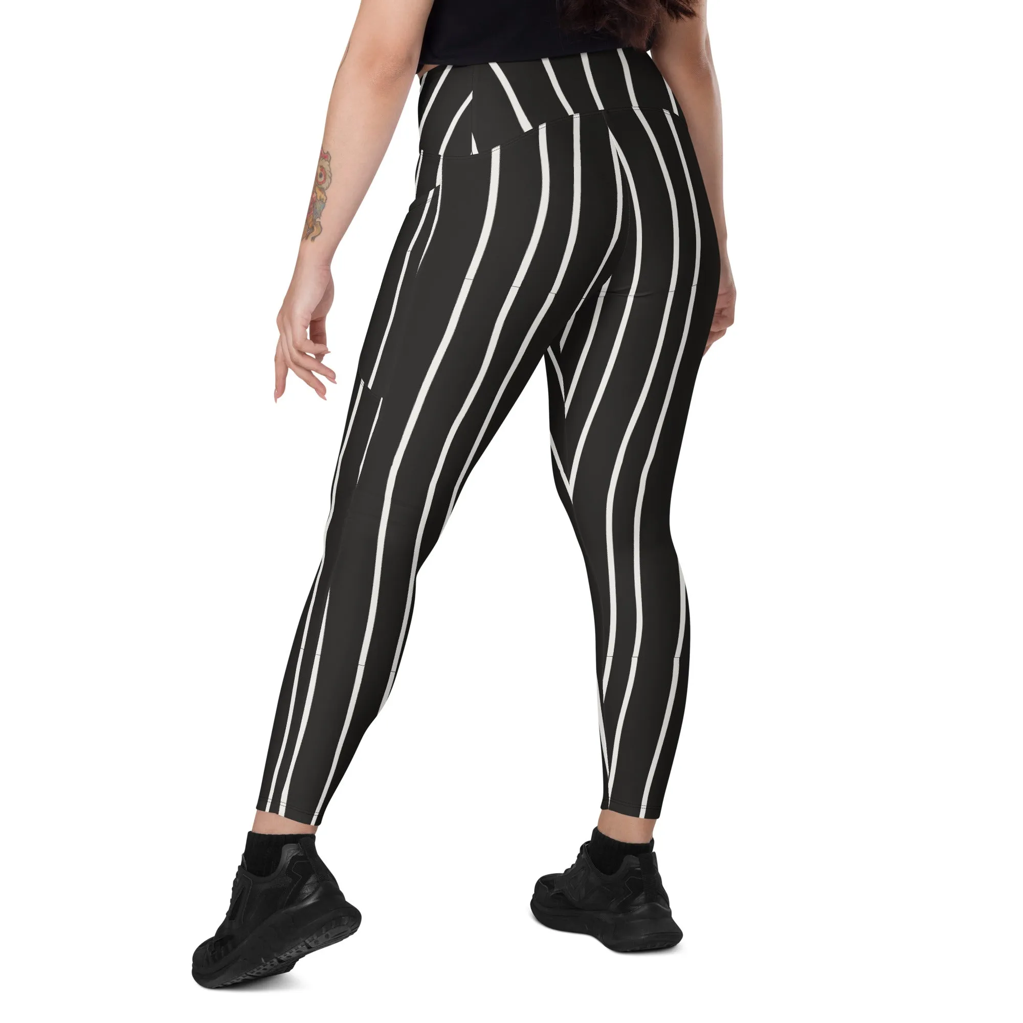 Jack Nightmare Inspired Leggings with pockets