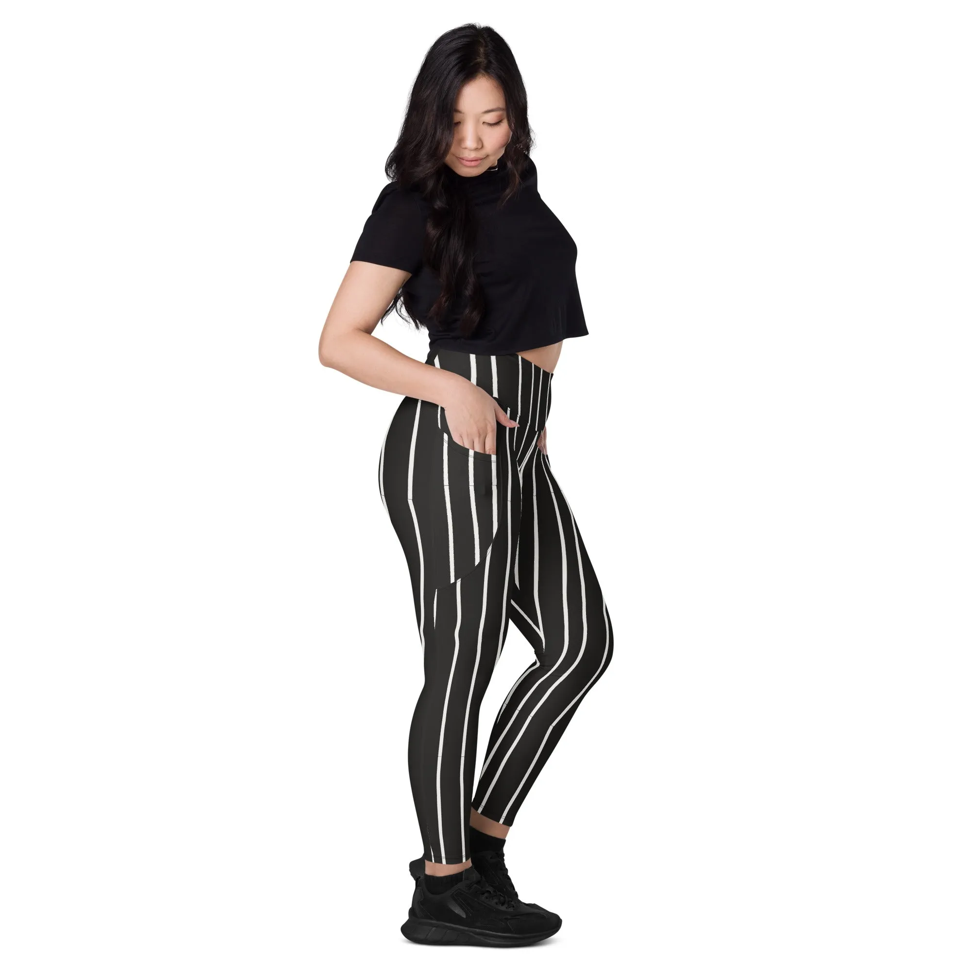 Jack Nightmare Inspired Leggings with pockets