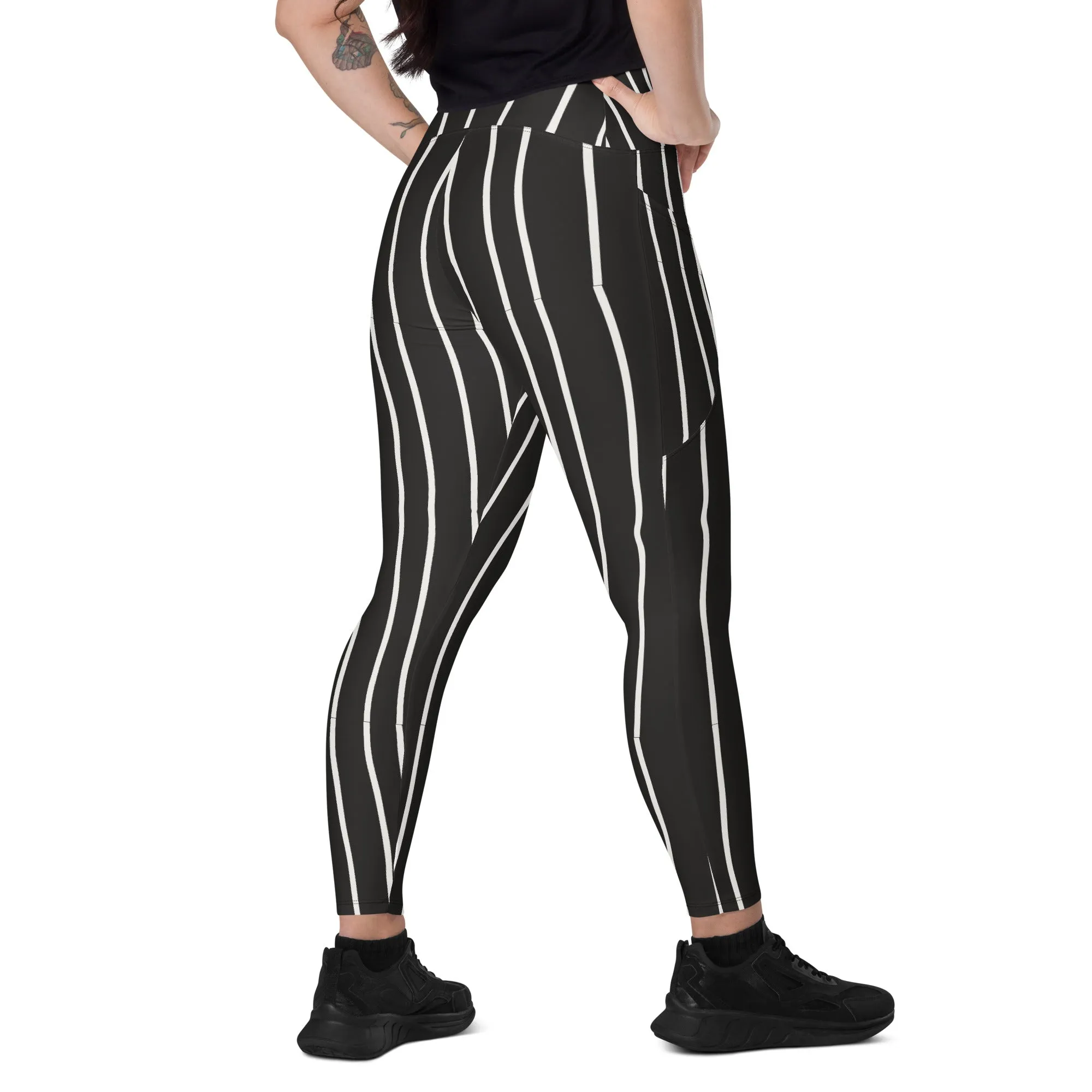 Jack Nightmare Inspired Leggings with pockets