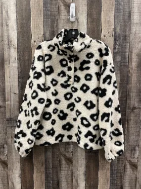 Jacket Fleece By Loft In Animal Print, Size: M