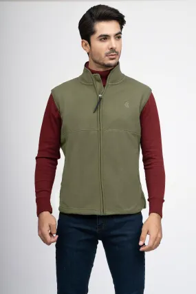 JACKET POLAR FLEECE S/L KHAKI