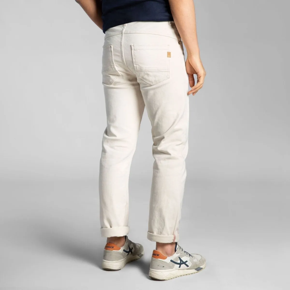Jeans Albert confort écru coupe droite