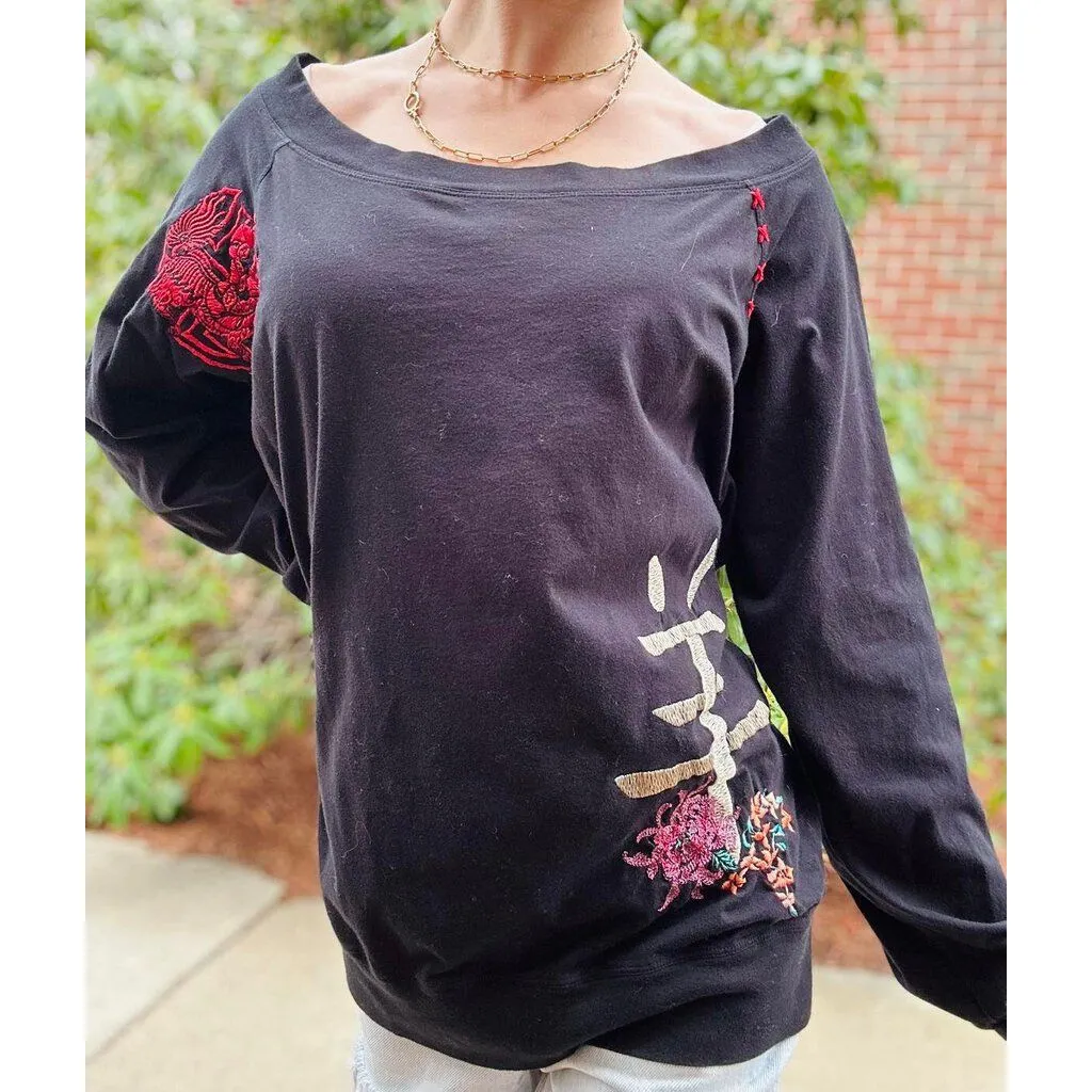 Johnny Was Embroidered Top - Size Small
