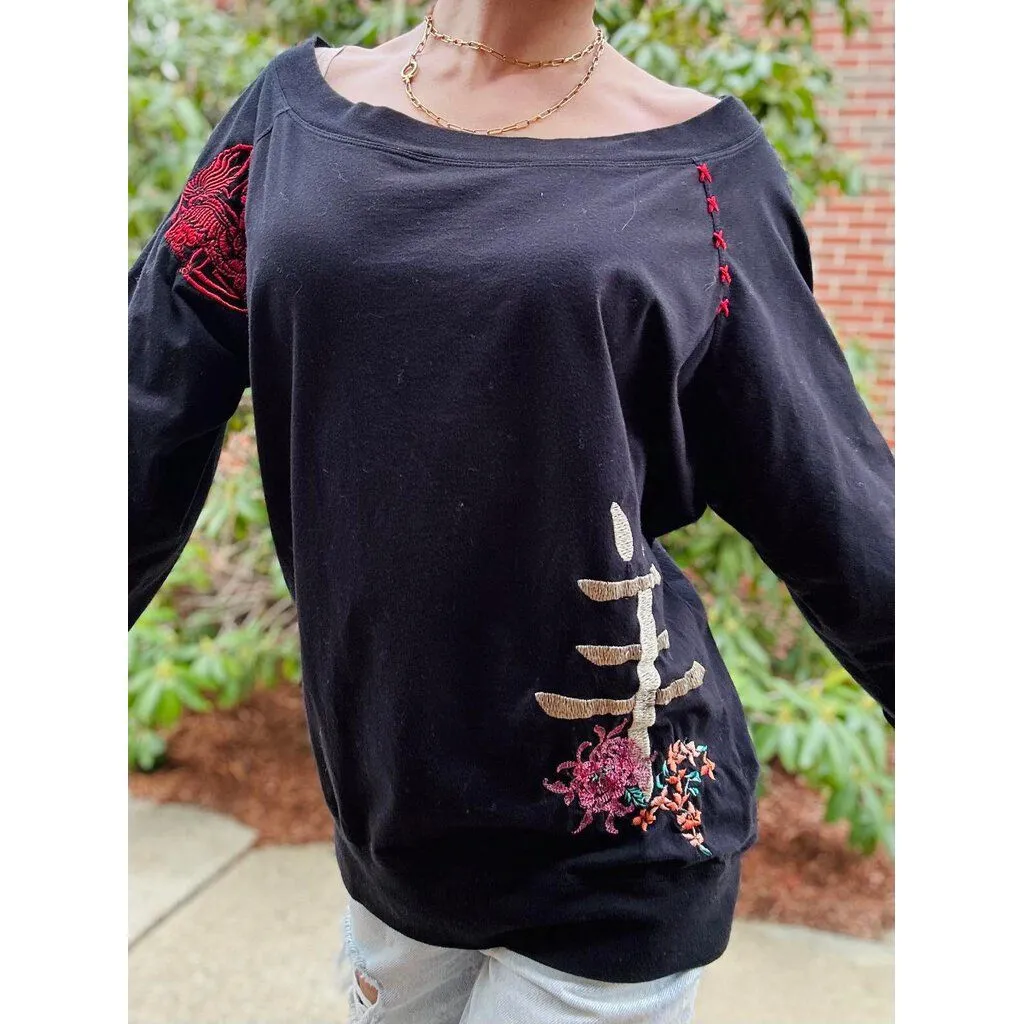Johnny Was Embroidered Top - Size Small