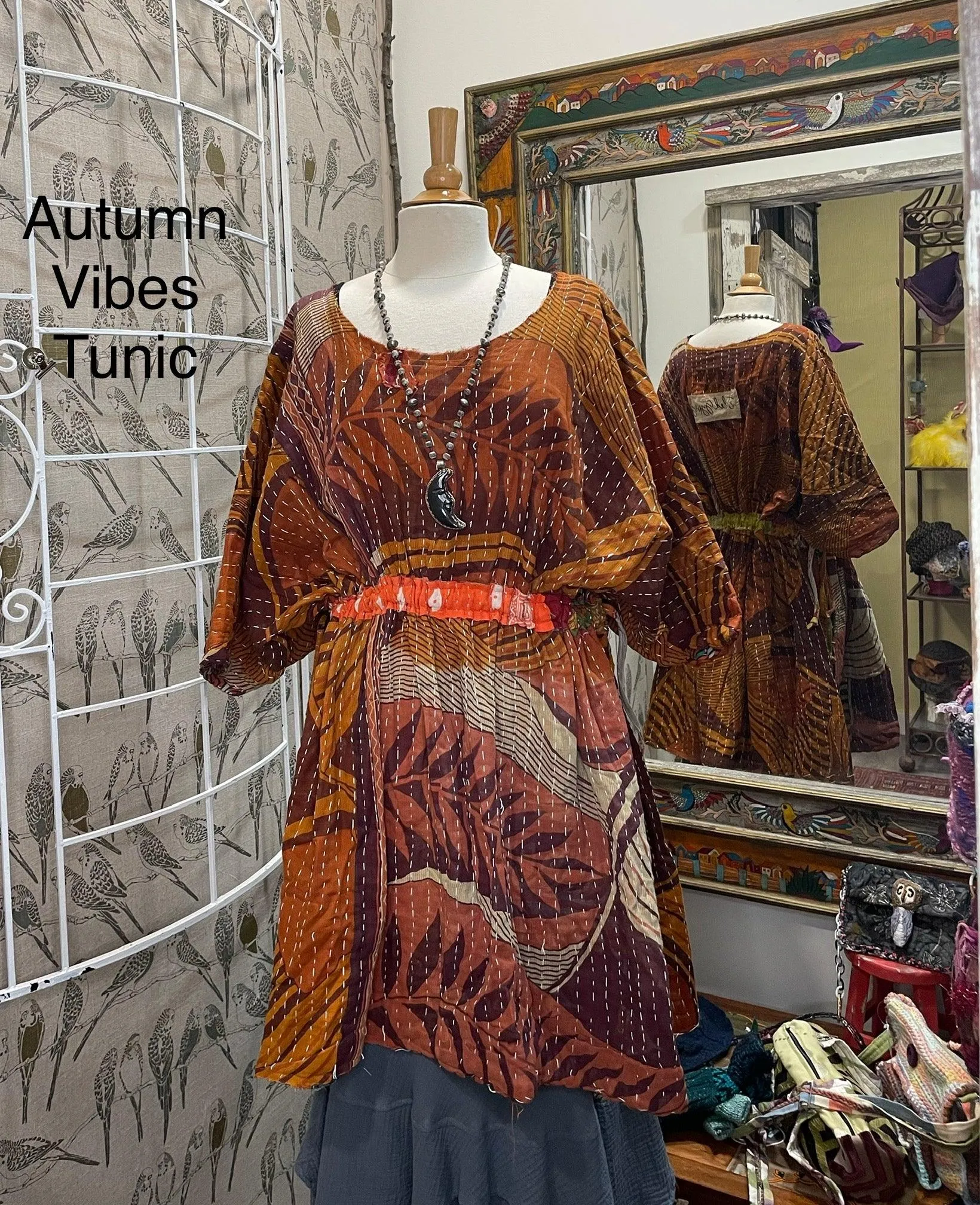 Kantha Sunrise Tunic Cinch by Jaded Gypsy