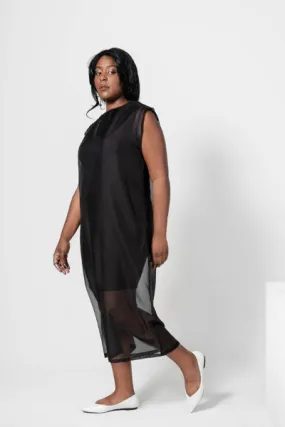 Katarina Voile Transparent Dress