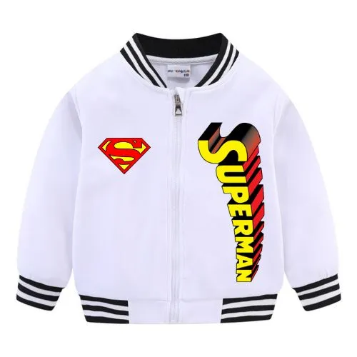 KIDS VARSITY JACKET SUPERMAN