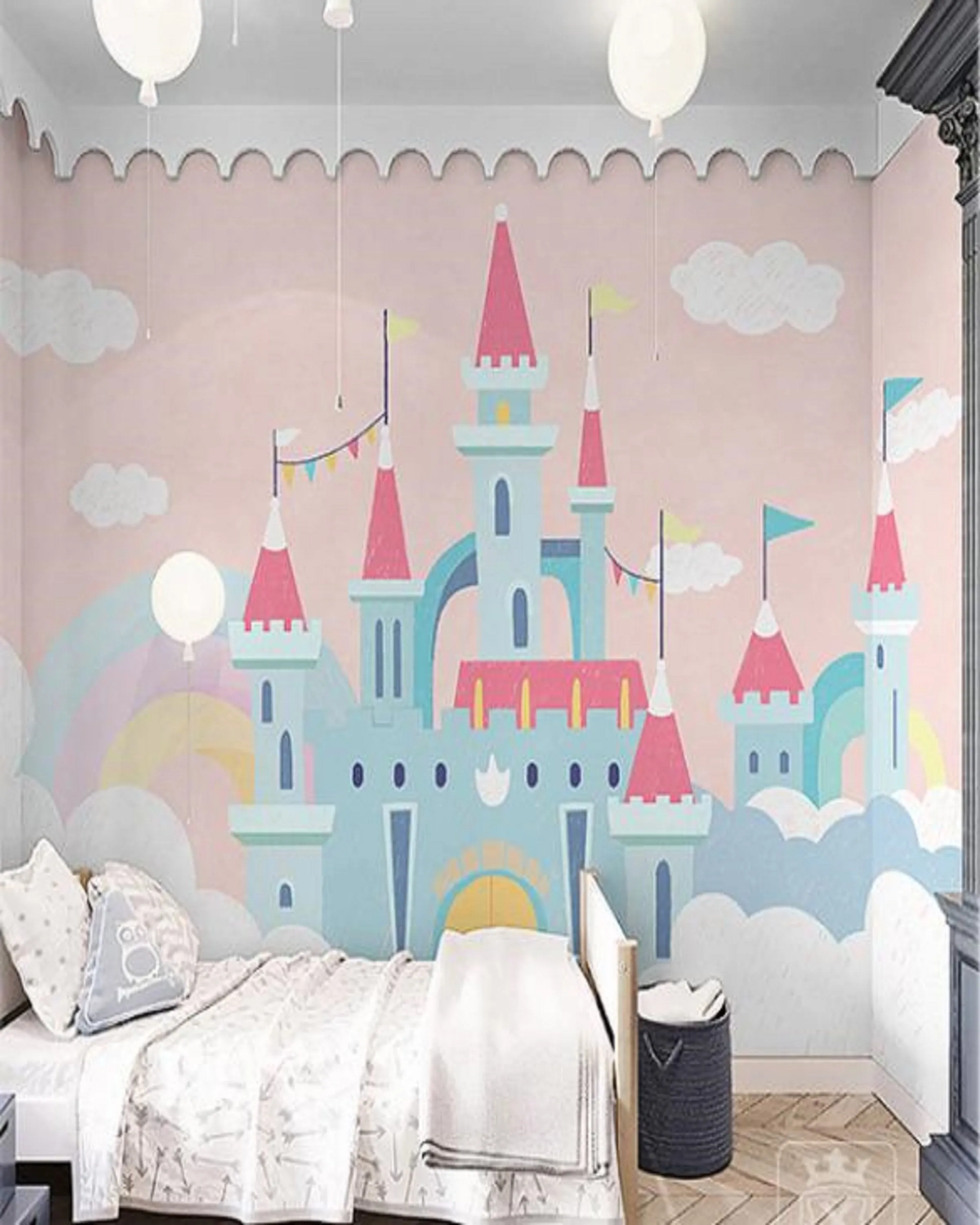 Kids Wamble Room Wallpaper