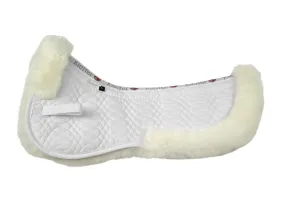 Kieffer Merino Fleece Half Pad  - White