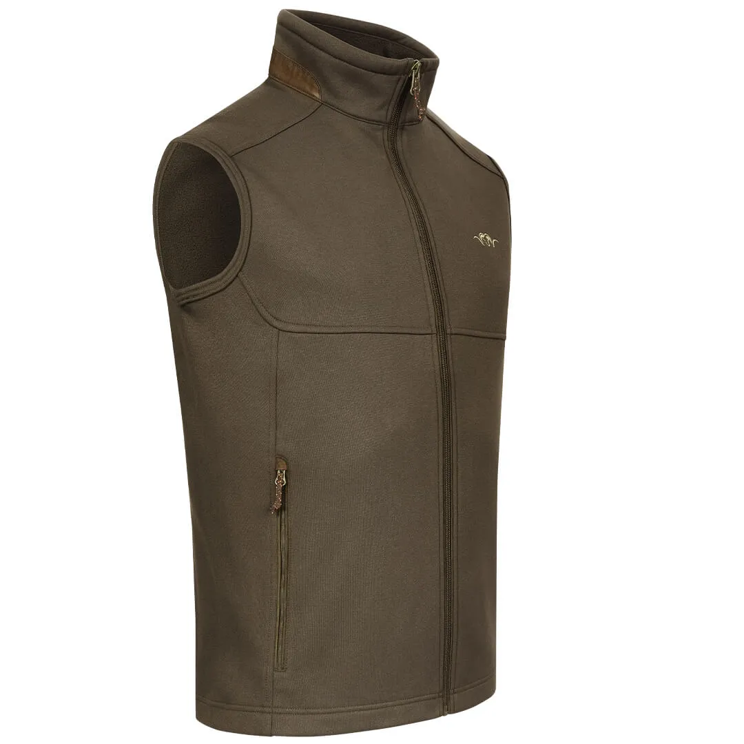 Kylar Fleece Waistcoat - Dark Brown by Blaser