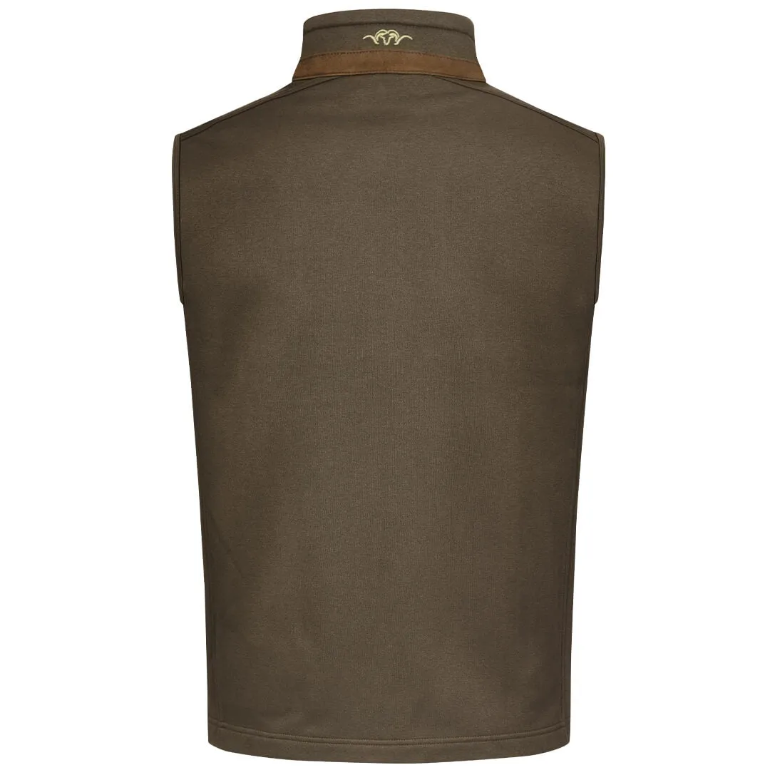 Kylar Fleece Waistcoat - Dark Brown by Blaser