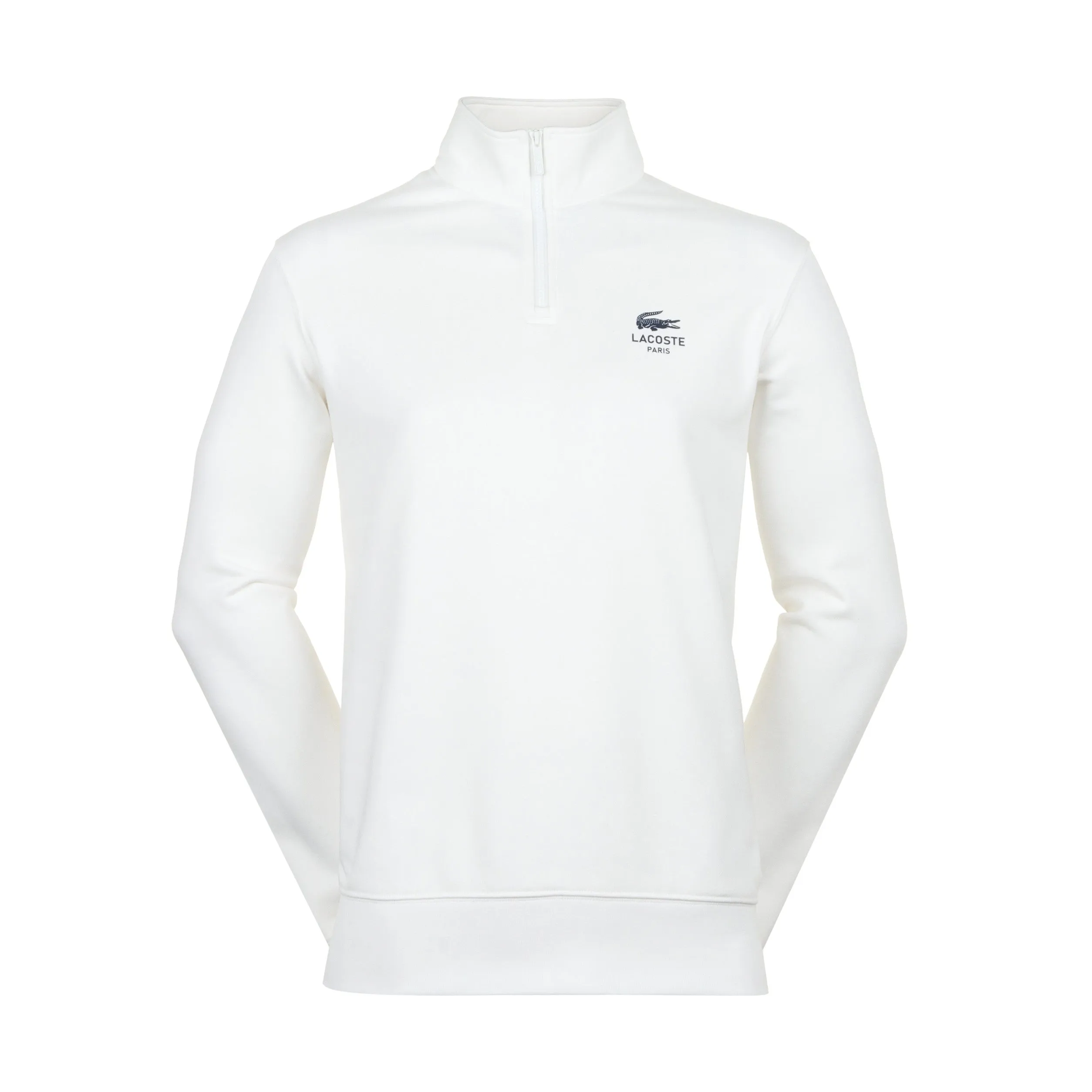 Lacoste High Neck Print 1/4 Zip