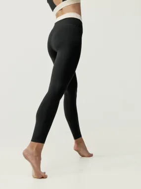 Legging Fiorella - Noir/Tapioca