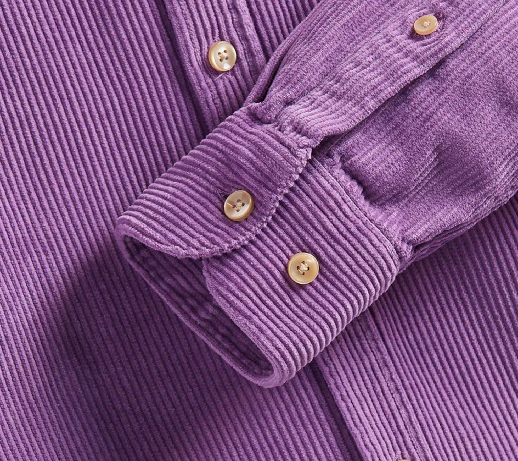 Lobo Corduroy Shirt | Purple