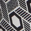 Long Sleeve Geometric Print Shirt Dress