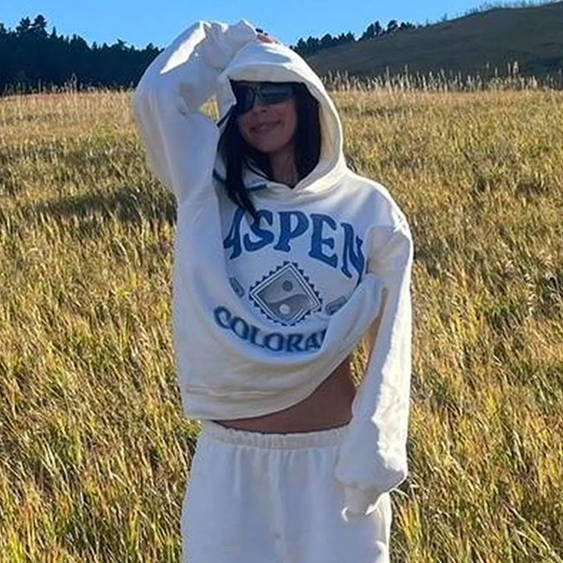 Madhappy Aspen Pullover White Hoodie